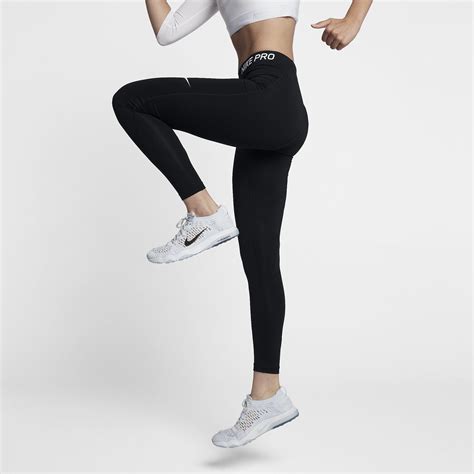 Nike Womens Pro Tights Blackwhite