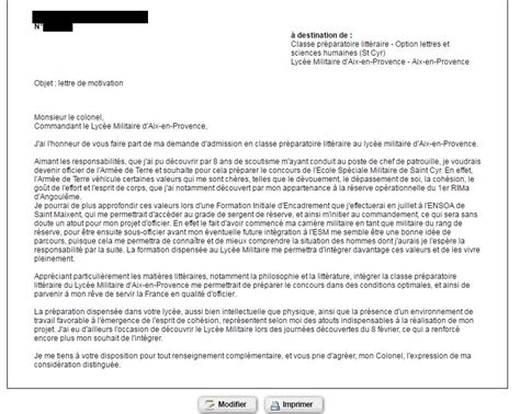 Lettre De Motivation Lycée Privé Parent  Bronwen Cleveland