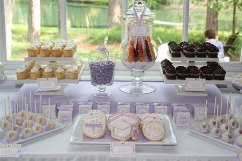 Beautiful Graduation party idea | Dessert table graduation, Graduation