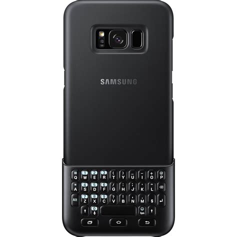 Samsung Galaxy S8 Keyboard Cover Case Black Ej Cg955bbegww
