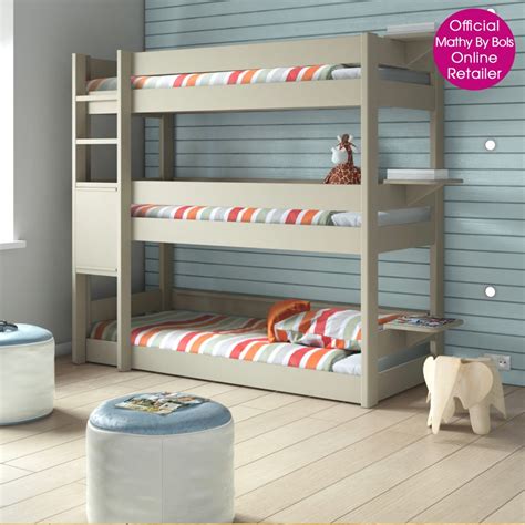 Luxury bedroom set fabric bed furniture solid wood children kids bunk bed buy bunk bed children bunk bed kids bunk bed product on alibaba com. Kids Triple Bunk Bed in Dominique Design - Kids Beds ...