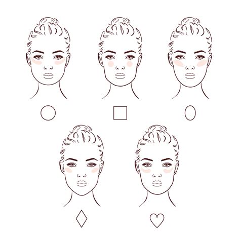 how to apply makeup to a diamond face shape mugeek vidalondon