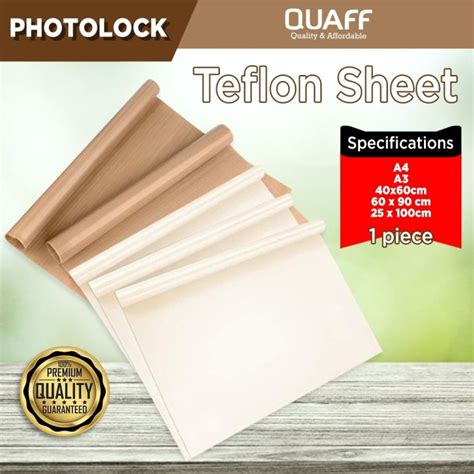 QUAFF Teflon Sheets For Heat Press Machine Lazada PH