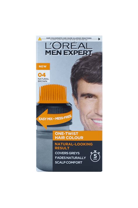 L Oreal Men Expert One Twist Hair Colour Natural Brown Beauty Allcures