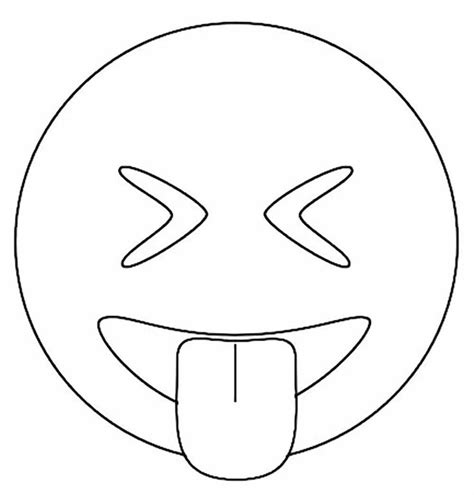 dibujos de emojis para colorear fáciles | Desenho de emoji, Molde emoji