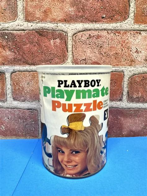 Vintage 1967 Playboy Playmate Puzzle Ap110 Cynthia Myers Miss December