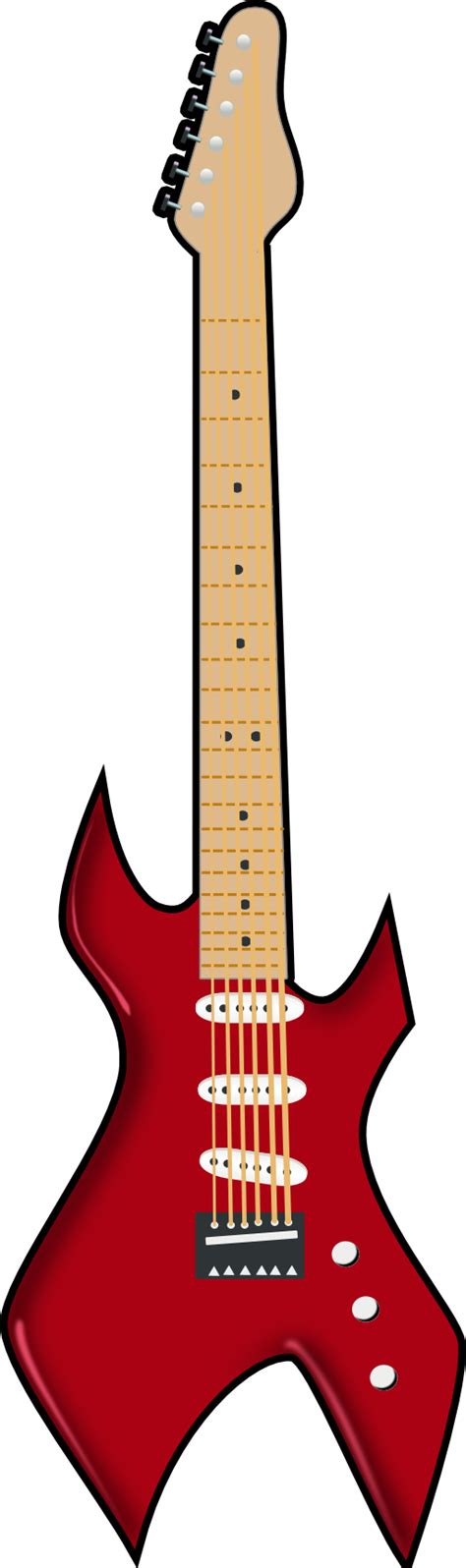 Electric Guitar Clip Art Free Clipart Images Clipartcow Clipartix