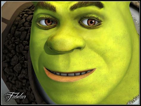Shrek 3d Model Obj Bhe