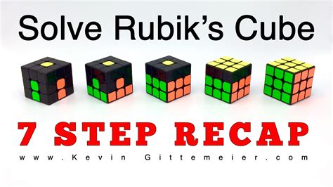Solve Rubiks Cube In 7 Steps 3yobeginnersmethod Rubiks Cube Rubix