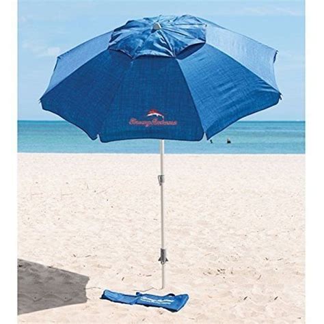 Buy Tommy Bahama 7ft Sunblocking Blue Beach Umbrellaparasol In Carry