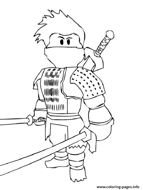 Roblox Coloring Pages - Coloring Home