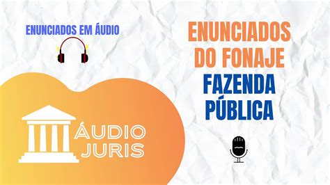 Enunciado 135 Do Fonaje