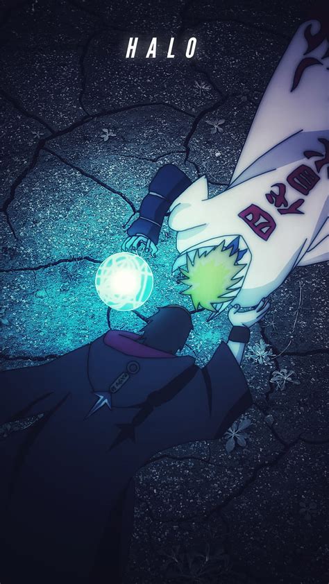 Minato Neon Naruto Black Shippuden Simple Hokage Anime Hd