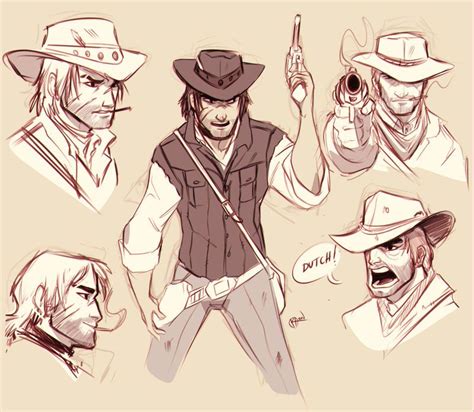 Im hunting early on and i can barely even see that miniscule crosshair dot amongst the snow. RDR2 Doodles by Krossan | Red dead redemption artwork, Red ...