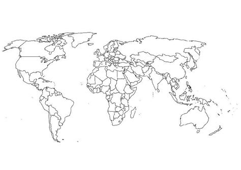 MAPA DEL MUNDO MAPA MUNDI PARA IMPRIMIR