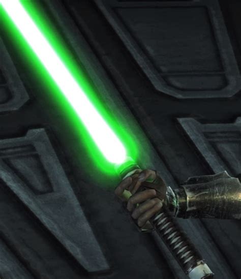 Rahm Kotas Lightsaber Star Wars Canon Extended Wikia Fandom