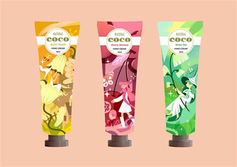 Hand Cream Packaging Design On Behance