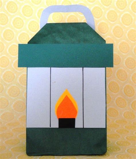 Camping Lantern Camp Out Theme Birthday Party Treat Sacks Goody Favor