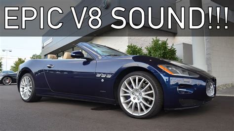 Maserati Granturismo Exhaust Sound Youtube