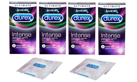 Durex Ultimate Ribbed Condoms Groupon