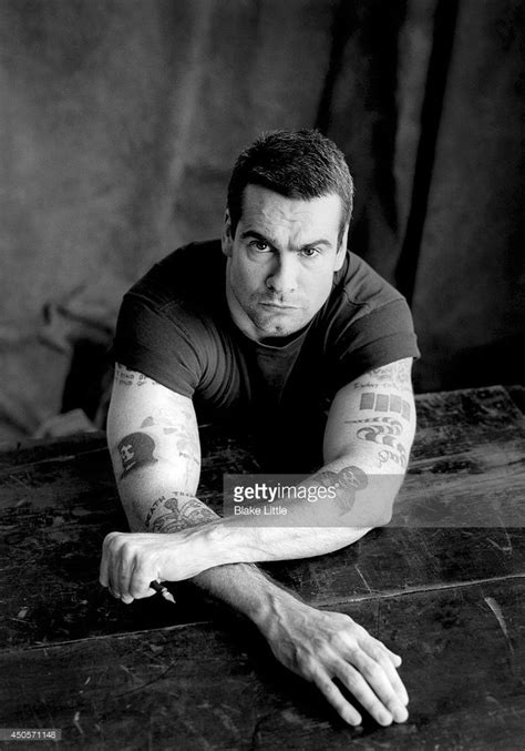 Henry Rollins Is Photographed For Frontiers Magazine On January 1
