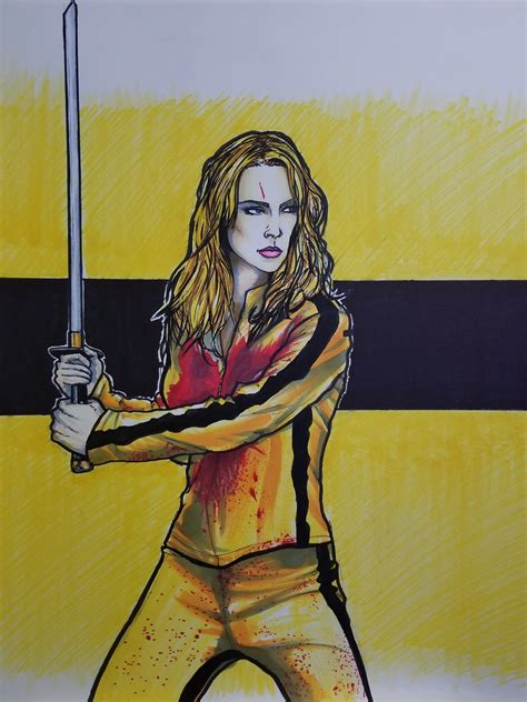 May The Arts Be With You Always — Full Pic Of My Beatrix Kiddo Drawing