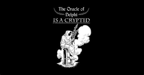 The Oracle Of Delphi Is A Cryptid Greek Mythology Sticker Teepublic