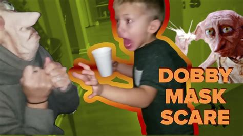 Bad Dobby Mask Scares Tiny Harry Potter Fan 😱 Youtube