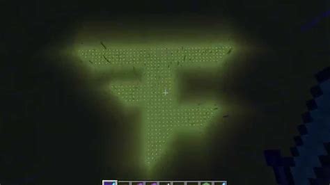 Making Faze Logo Out Of Torches Minecraft Youtube