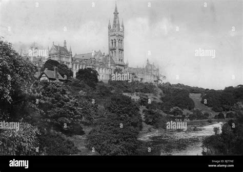 Glasgow University Glasgow Early 20th Century Artist Unknown Stock