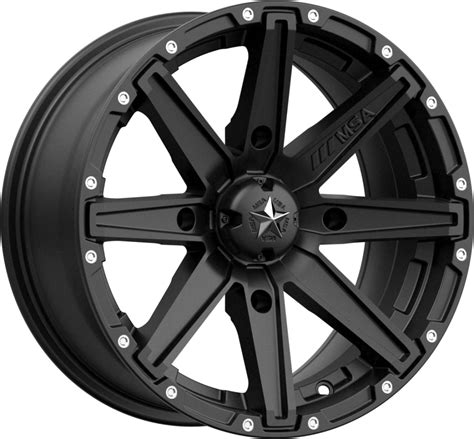 Every individual action and movement are recorded. MSA Wheels M33 Clutch UTV Wheel