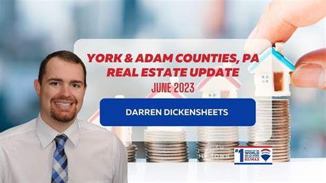 York & Adams Counties, PA Real Estate Market Update - June 2023 - YouTube
