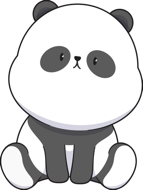 Cartoon Cute Giant Panda Animal 23281362 Png