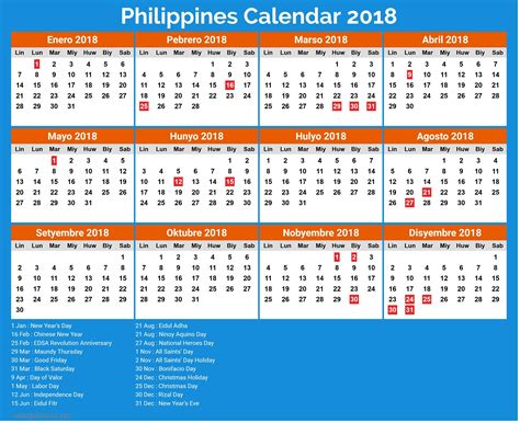 2023 Printable Calendar With Philippines Holidays Free Printable - www