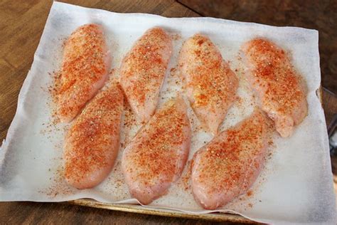 Drizzle a little olive oil over each breast. An Easy Way to Cook Chicken for Lunches - Life at Cloverhill