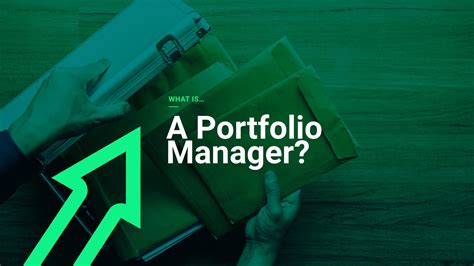What Is A Portfolio Manager Portfolio Managers Explained