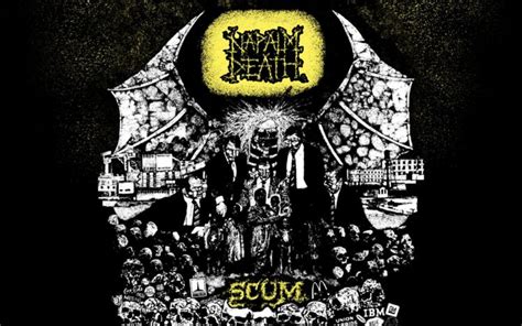 Napalm Death Death Metal Thrash Heavy Cover Wallpapers Hd