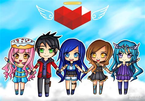 Funneh Krew Coloring Pages The Krew Cute Youtubers Equestria