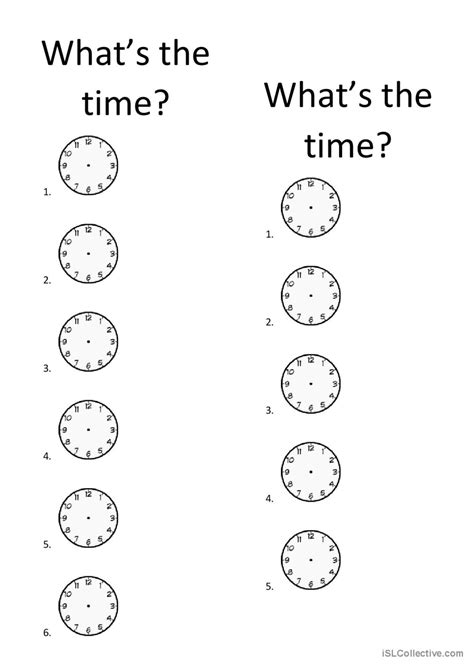 Draw The Time On The Clock English Esl Worksheets Pdf And Doc