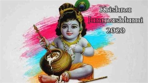 Happy Krishna Janmashtami 2020 Wishes Whatsapp Status And Lord