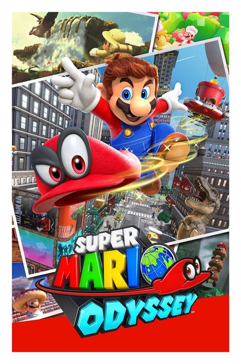 Official Boxart For Super Mario Odyssey 1125x1698px Nintendoswitch
