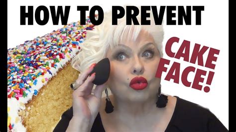 How To Prevent Makeup Cake Face Youtube