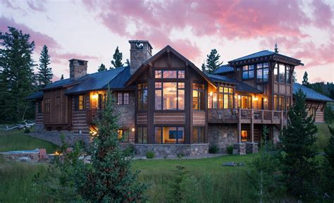 Mixing Modern Rustic Mountain Home Architecture Centre Sky Architecture