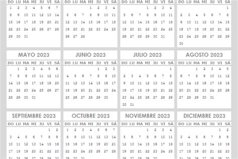 Calendario 2023 Archives 30 Calendario