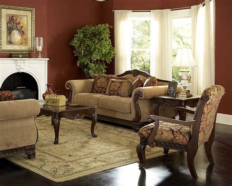Flexible furniture sets save space country living room french. 5669 Lambeth Sofa by Homelegance in Chenille Fabric w/Options