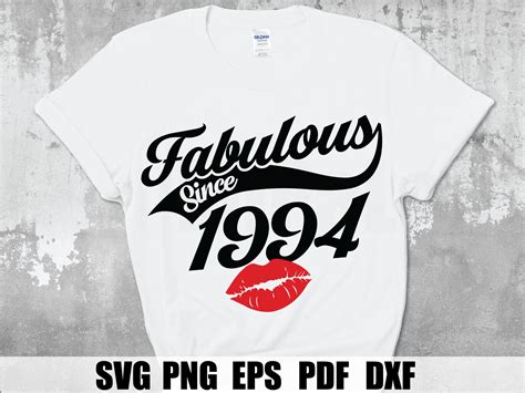 Fabulous Since 1994 Svg Chapter 27 Svg Lip Sexy Kiss Girl Etsy