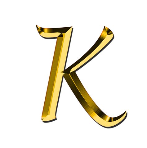 Letter K PNG