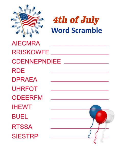 Check out imom's cute and free printables 4th of july printables for some holiday fun with your family. 10 Best Fourth Of July Trivia Printable - printablee.com