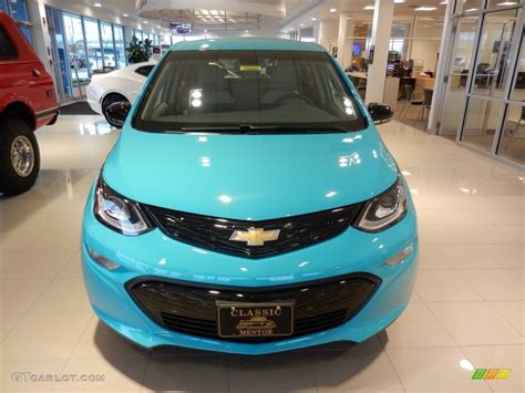 2020 Oasis Blue Chevrolet Bolt Ev Lt 136763041 Photo 2