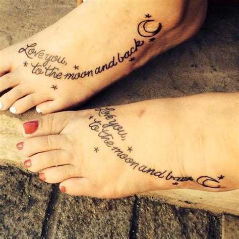 Depending on the design, it might need the other tattoo nearby to complete it (like in a tattoo where mom has the first half of a quote and daughter has the second), but most will still work as standalone tattoos. 31 Beautifully Mother Daughter Tattoo Ideas Pictures ...
